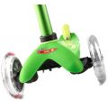 Micro Mini Deluxe Green - sparkesykkel med 3 hjul - 2-5 år - tåler opptil 50 kg