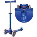 Micro Mini Deluxe Blue - sparkcykel med 3 hjul - 2-5 år - tål upp till 50 kg