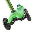Micro Maxi Deluxe Green - sparkesykkel med 3 hjul - 5-12 år - tåler opptil 70 kg