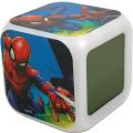 SpiderMan Digital klokke med alarm - 8 cm