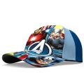 Avengers caps i bomull 54 cm - blå