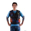 Nerf Elite Tactical Vest - justerbar skyddsväst med fickor för utrustning