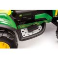 Peg Perego John Deere elektrisk traktor för barn med skopa - 12V