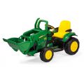 Peg Perego John Deere 12V elektrisk traktor til børn - med skovl