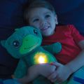 Star Belly grønn dinosaur - bamse som gjør soverommet til en stjernehimmel
