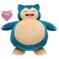 Pokemon Snooze Action Snorlax bamse med lyd - 25 cm