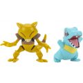 Pokemon Battle Figure 2-pack - Pokemon figurer 5 cm - Totodile og Abra