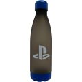 Playstation drikkeflaske 0,65L - grå med skrukork