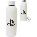 Playstation drikkeflaske 0,5L i rustfritt stål - hvit