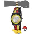 Pokemon LCD digital klokke til barn med 2 anheng