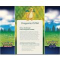 Pokemon TCG: Pokemon GO Premier Deck Holder Collection Dragonite VSTAR - eske med byttekort