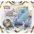 Pokemon TCG: Sword and Shield 12 Silver Tempest - 3 pack boosterpaket med mynt - Manaphy