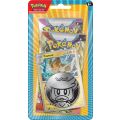 Pokemon TCG: blister med 2 boosterpaket och ett mynt - Pawmot