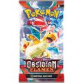 Pokemon TCG: Scarlet and Violet Obsidian Flames - boosterpakke med 10 byttekort