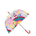Peppa Gris paraply, gjennomsiktig - 48 cm