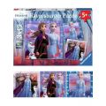 Ravensburger Disney Frozen puslespil - 3x49 brikker - Elsa