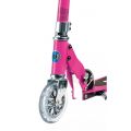 Micro Sprite Pink sparkcykel med två hjul och justerbart styre - rosa