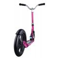 Micro Cruiser Pink - sparkcykel med stora hjul och extra brett styre