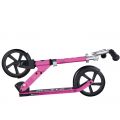 Micro Cruiser Pink - Løbehjul med store hjul og ekstra bredt styr