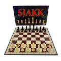 Sjakk med trebrikker fra Egmont - 67 mm kongehøyde