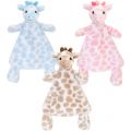 Keel Toys rosa snuttefilt giraff  - 25 cm