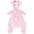 Keel Toys rosa snuttefilt giraff  - 25 cm
