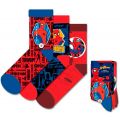 SpiderMan sokker i bomull 3-pack - 35-37