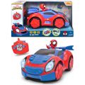 SpiderMan Spidey and his Amazing Friends RC Web Racer fjernstyret bil 2,4 GHz - 27 cm