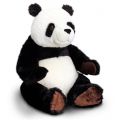 Keel Toys sittende panda - bamse 30 cm