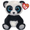 Ty Beanie Boos Bamboo kosebamse regular - svart og hvit panda - 15 cm