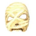 Halloweenmaske til voksen - mummie