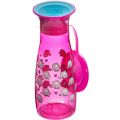 Wow Cup Mini sølefri kopp til barn fra 6 mnd - rosa med elefanter