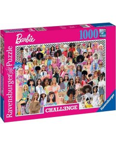 Ravensburger Barbie puslespill 1000 brikker - Barbie Challenge 10217159
