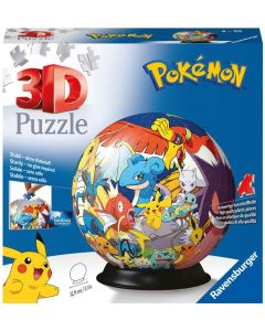 Ravensburger 3D puslespill 72 brikker - Pokemon PokeBall 10311785