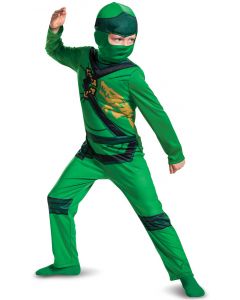 LEGO Ninjago kostyme Medium - 7-8 år Lloyd med maske 106529K-15L