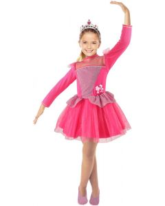 Barbie Prinsesse Ballerina kostyme 3-4 år  -  kjole, sko og tiara  11660.3-4