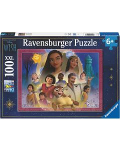 Ravensburger puslespill 100 brikker - Disney Wish karakterer 12001048