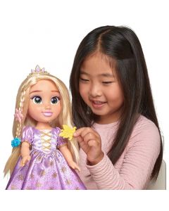 Disney Princess Magic in Motion Rapunzel dukke med musikk og lysende hår - 38 cm 217254