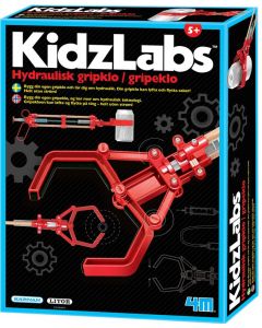 KidzLabs Hydraulisk Gripeklo - eksperimentsett fra 5+ 270536