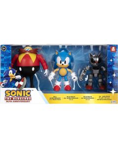 Sonic the Hedgehog 30 års jubileum multipack - Sonic, Mecha Sonic og Dr. Eggman 408634-RF1