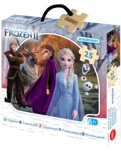 Disney Frozen 2 trepuslespill - 25 biter 522086
