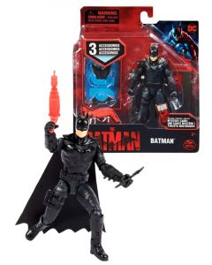 Batman Movie Figure - Batman-figur med 11 bevegelige ledd og tøykappe - 10 cm 6061619
