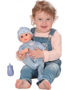 Baby Annabell Little Alexander - guttedukke med myk kropp og sovende øyne - 36 cm 706473