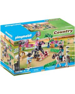 Playmobil Country hinderløp med hest 70996