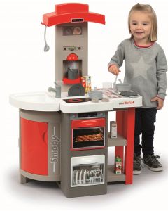 Smoby Tefal lekekjøkken med tilbehør - elektronisk kjøkkenøy med lyd 7600312202