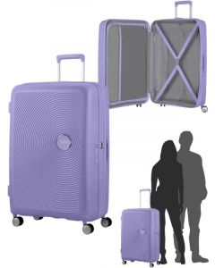 American Tourister Soundbox Spinner expanderbar resväska 77 cm - lavendel 88474-1491