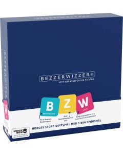 Bezzerwizzer Original blå Quizspill - norsk versjon BEZ1205NO