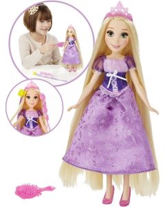 Disney Princess Rapunzel's Long Locks - dukke med langt hår til styling - 30 cm b5294