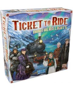 Ticket to Ride Northern Lights - brettspill med togbaner gjennom Norden 720937