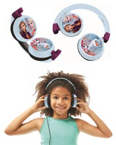 Lexibook Disney Frozen hodetelefoner med bluetooth til barn - batteritid på opptil 4 timer - HPBT010FZ